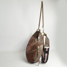 Mila Louise Rubina NG Shoulder Bag Demi Lune Brown