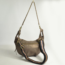 Mila Louise Rubina NG Shoulder Bag Demi Lune Brown