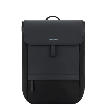 Kapten & Son Fyn 16" All Black Laptop Backpack