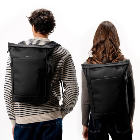 Kapten & Son Helsinki 15" All Black Backpack