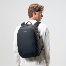 Kapten & Son Oslo 15" Backpack 2 Compartments All Black