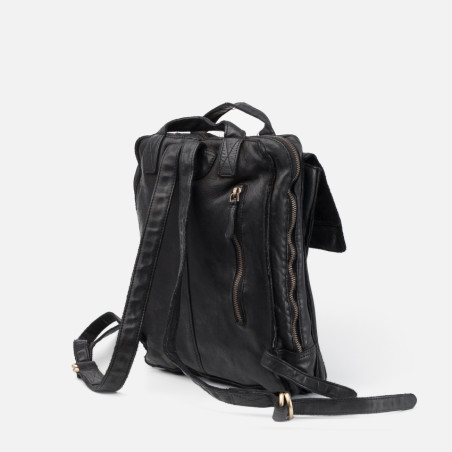 Biba Alex Leather Satchel Backpack