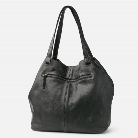 Biba Bayron Shopping Bag Tribal Patterns Black