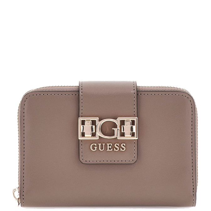 Guess Jane Zip Wallet DRT Taupe