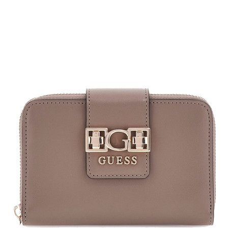 Guess Jane Zip Wallet DRT Taupe