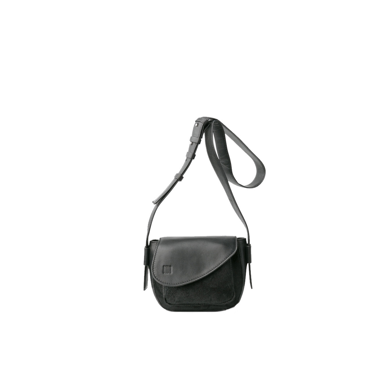 Biba Blunt Sac Porté Travers En Cuir Negro