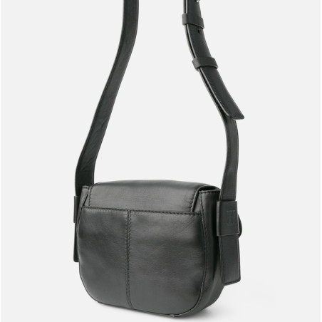 Biba Blunt Sac Porté Travers En Cuir Negro dos