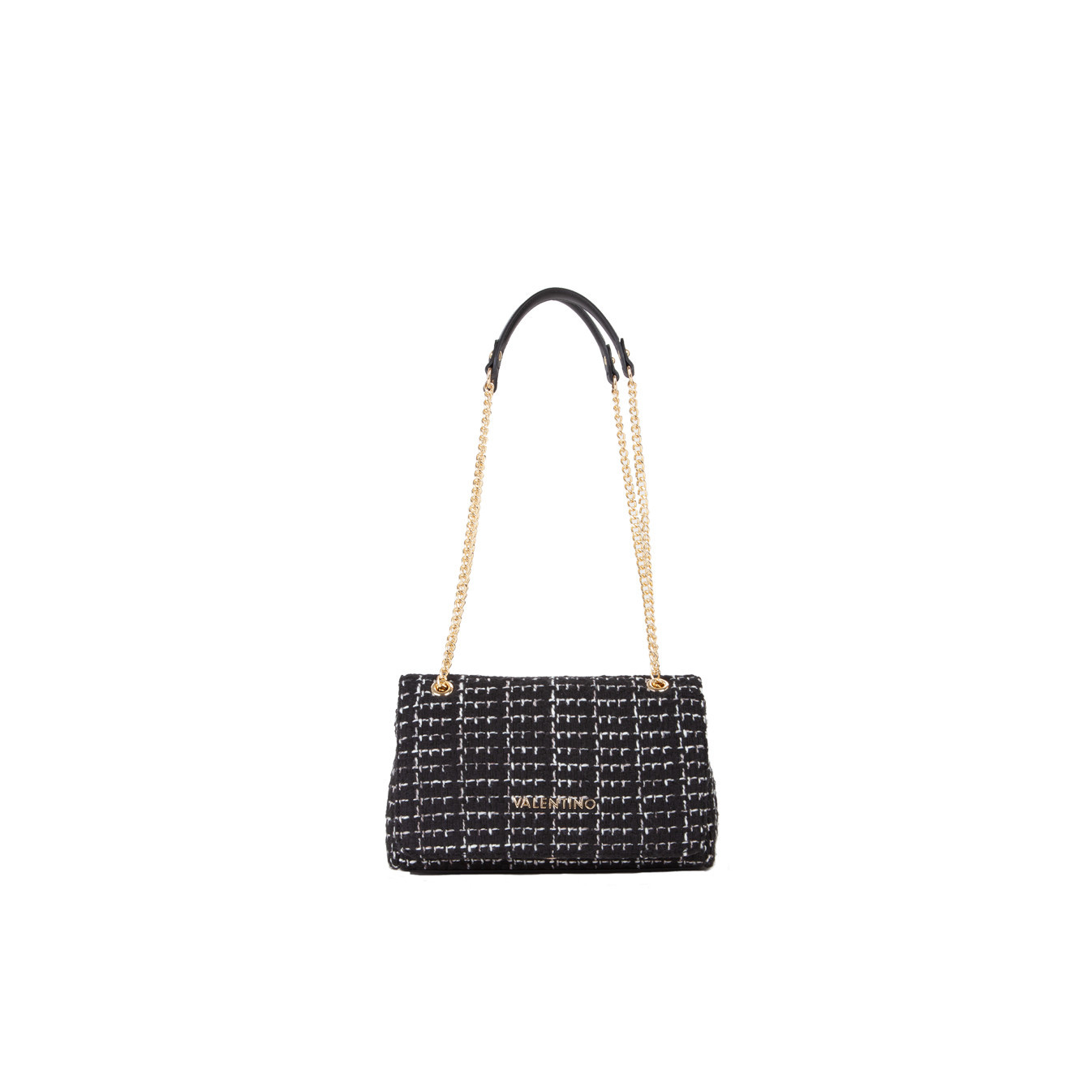 Valentino Tweedy Crossbody Bag Nero/Multicolor
