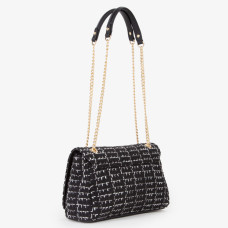Valentino Tweedy Crossbody Bag Nero/Multicolor