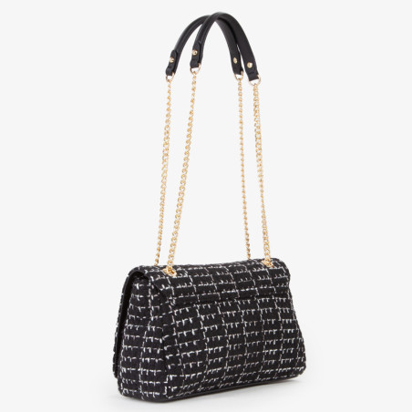 Valentino Tweedy Crossbody Bag Nero/Multicolor