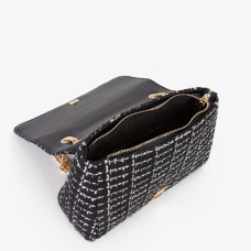Valentino Tweedy Crossbody Bag Nero/Multicolor