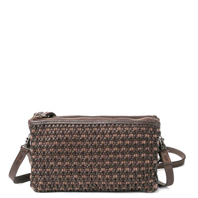 Biba Mullen Organized Pouch MUL1L Bone Brown