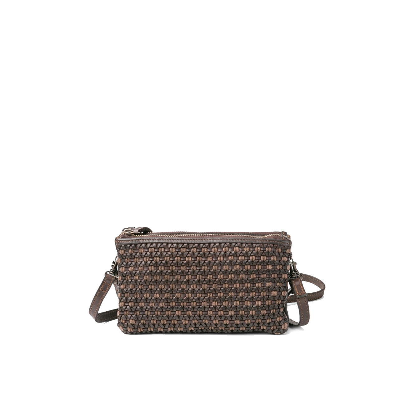 Biba Mullen Organized Pouch MUL1L Bone Brown