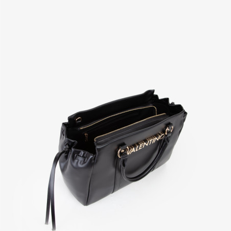 Valentino Waverly Re Grand Sac Porté Main Nero ouvert