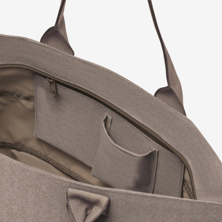 Reisenthel Shopper Extensible Porté Epaule Moka ouvert