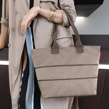 Reisenthel Extensible Shoulder Shopper Mocha