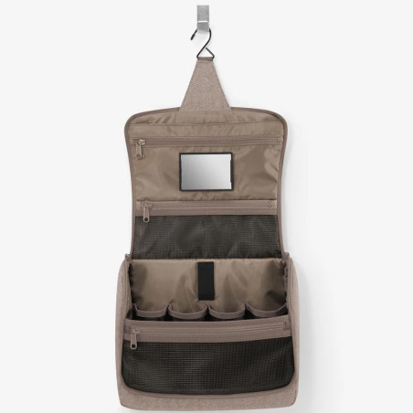Reisenthel Toiletbag Trousse De Toilette XL Moka ouvert