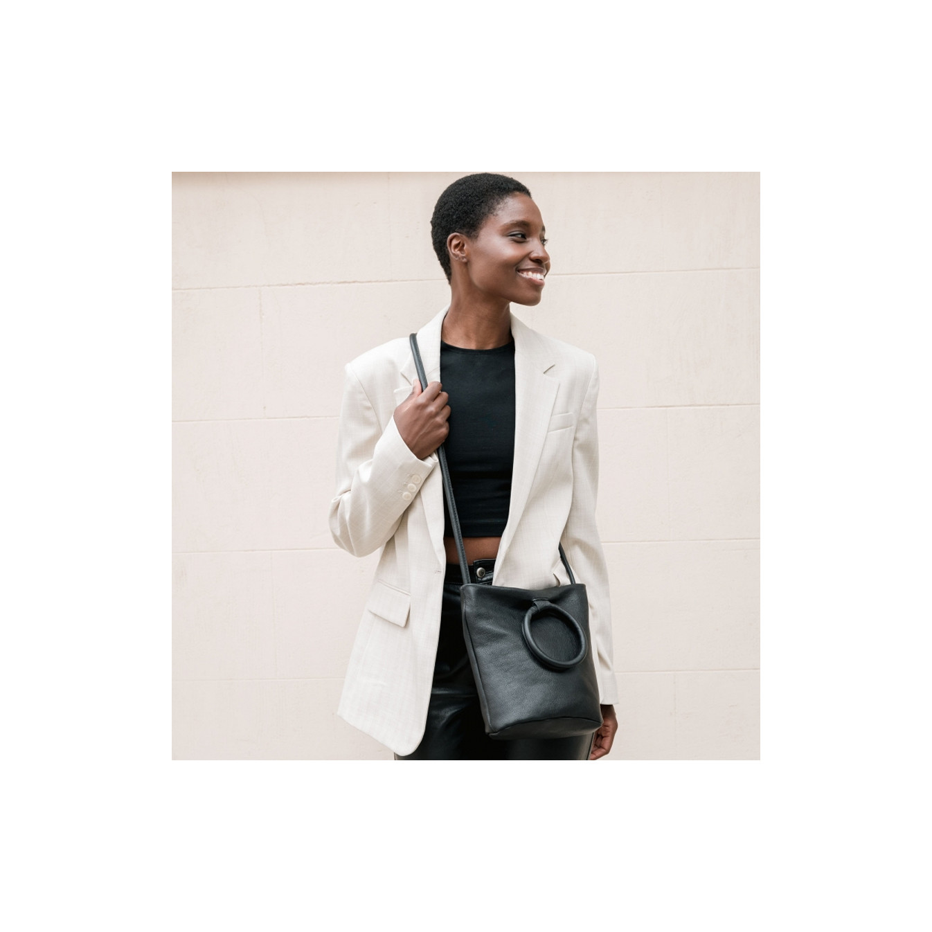 Biba Oasis Bucket Bag Black