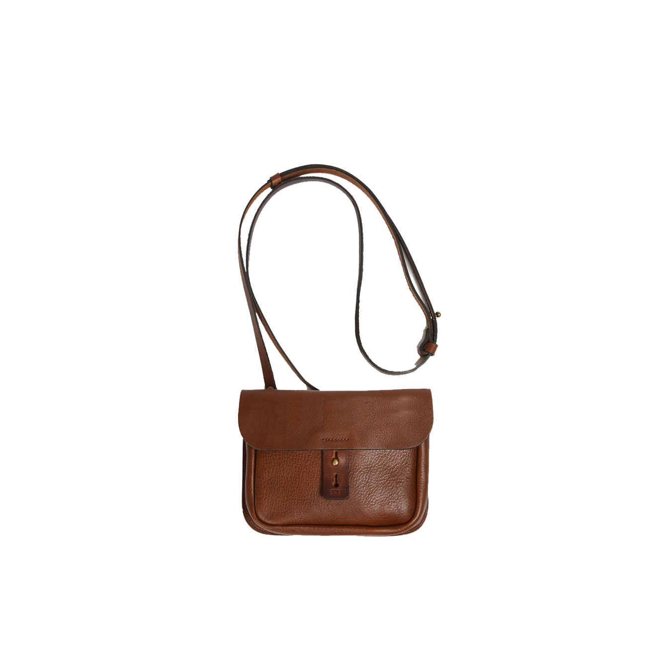 Bleu de Chauffe Carbure Crossbody Bag Amber Brown