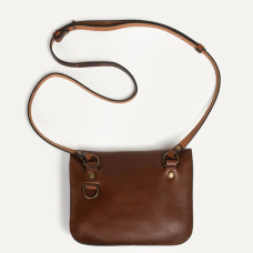 Bleu de Chauffe Carbure Crossbody Bag Amber Brown