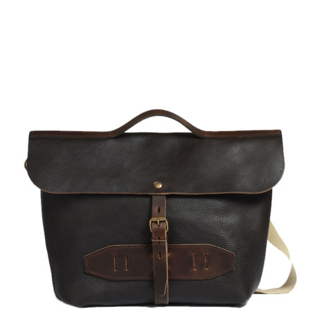 Bleu de Chauffe Lazard Sac Cartable Marron Brun