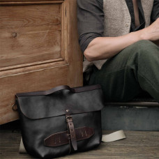 Lazard Bleu de Chauffe Brown Satchel