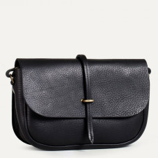 Bleu de Chauffe Pastiche Small Postman Bag Black