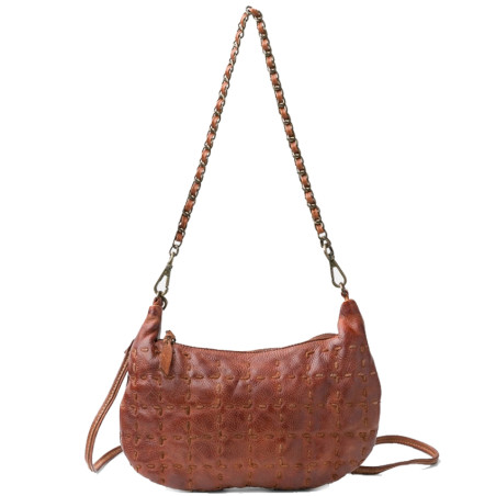 Biba Sharon Small Washed Leather Hobo Bag