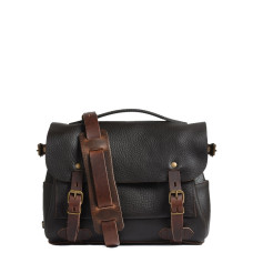 Blue de Chauffe Eclair S Postman Bag Brown