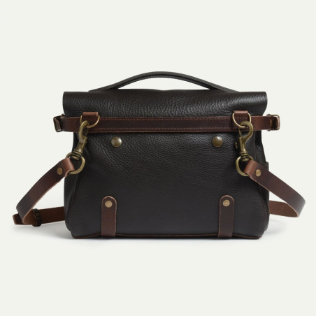 Blue de Chauffe Eclair S Postman Bag Brown