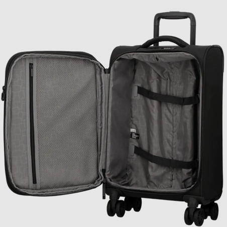 Jump Monthelys Carry-On Suitcase 55 Cm 4 Wheels Expandable Anthracite