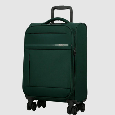 Jump Monthelys Carry-on Suitcase 55 Cm 4 Wheels Extendable Pine Green