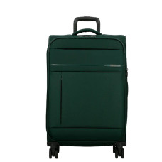 Jump Monthelys 67cm 4-Wheel Expandable Suitcase in Pine Green