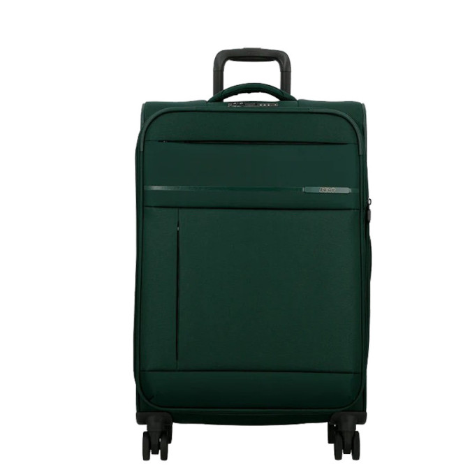 Jump Monthelys 67cm 4-Wheel Expandable Suitcase in Pine Green