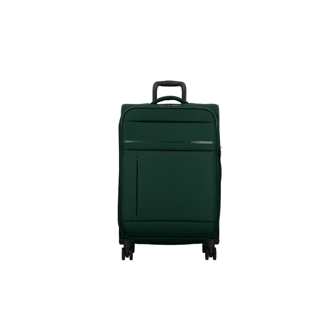 Jump Monthelys 67cm 4-Wheel Expandable Suitcase in Pine Green