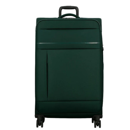 Jump Monthelys 78cm 4-Wheel Expandable Suitcase in Pine Green