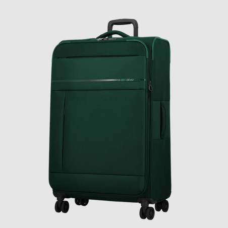 Jump Monthelys 78cm 4-Wheel Expandable Suitcase in Pine Green
