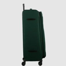 Jump Monthelys 78cm 4-Wheel Expandable Suitcase in Pine Green