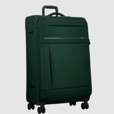 Jump Monthelys 78cm 4-Wheel Expandable Suitcase in Pine Green