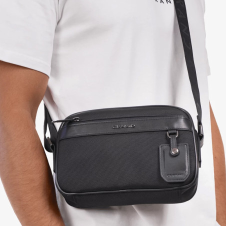 Chabrand Noah Crossbody Mini Satchel Black
