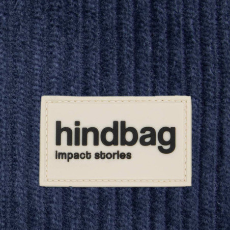 Hindbag Côme Keychain Banana Bag Velvet Navy