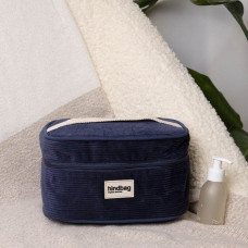 Hindbag Gaspard Petit Vanity Velvet Navy