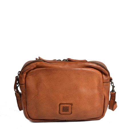 Biba Boston Shoulder Bag in Cowhide Leather BT32 Cuero