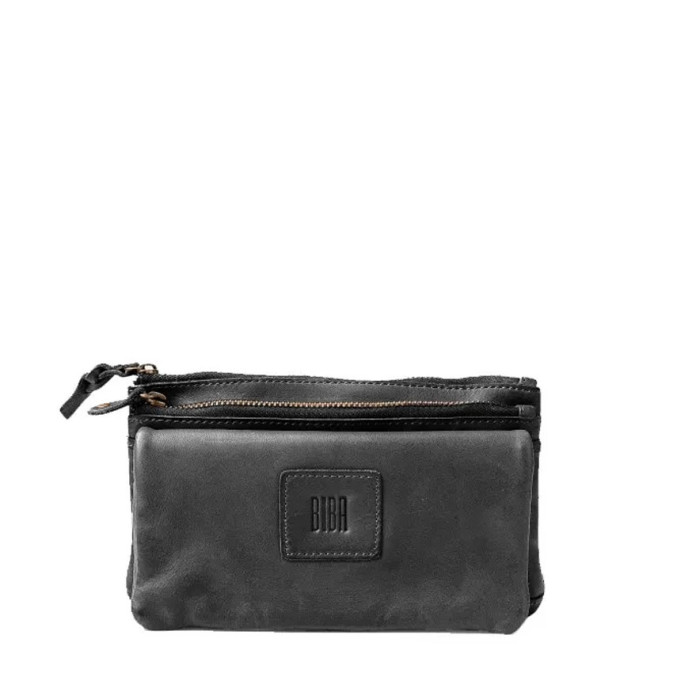 Biba Boston Grand Zippered Wallet BT34 Negro