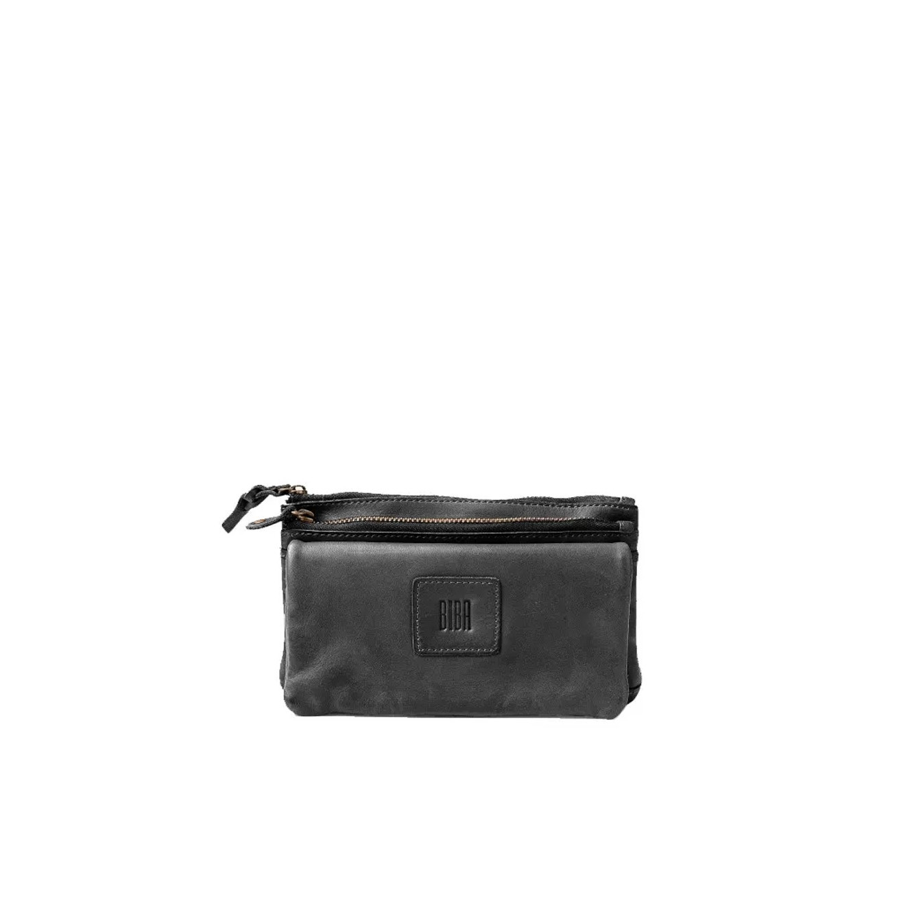 Biba Boston Grand Portefeuille Zippé Negro