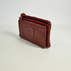 Biba Boston Large Zippered Wallet BT34 Bordeaux