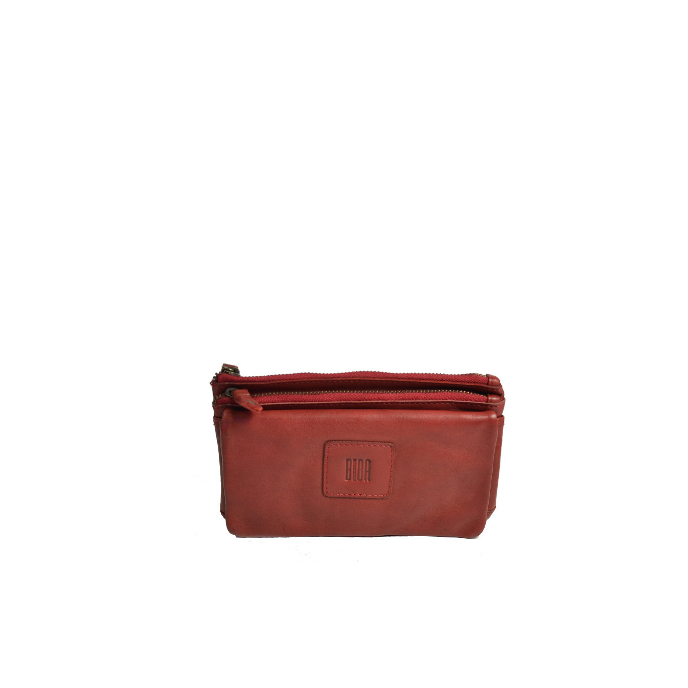 Biba Boston Large Zippered Wallet BT34 Bordeaux