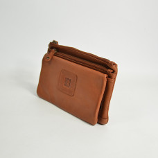 Biba Boston Large Zippered Wallet BT34 Leather