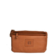 Biba Boston Large Zippered Wallet BT34 Leather