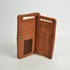 Biba Boston Large Zippered Wallet BT34 Leather